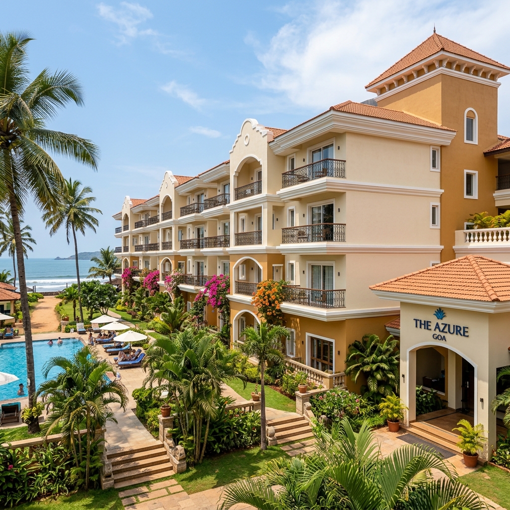 Hotel exterior waterproofing project by Indoguard Solutions